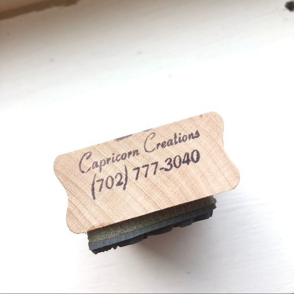 Set of 2 Vintage 1990s Wood Rubber Scrapbook Stamp Handcrafted Teddy Bear - Picture 10 of 16